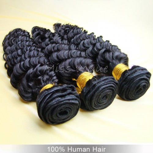 Deep Wave Brazilian Virgin Human Hair,Human Hair Extension